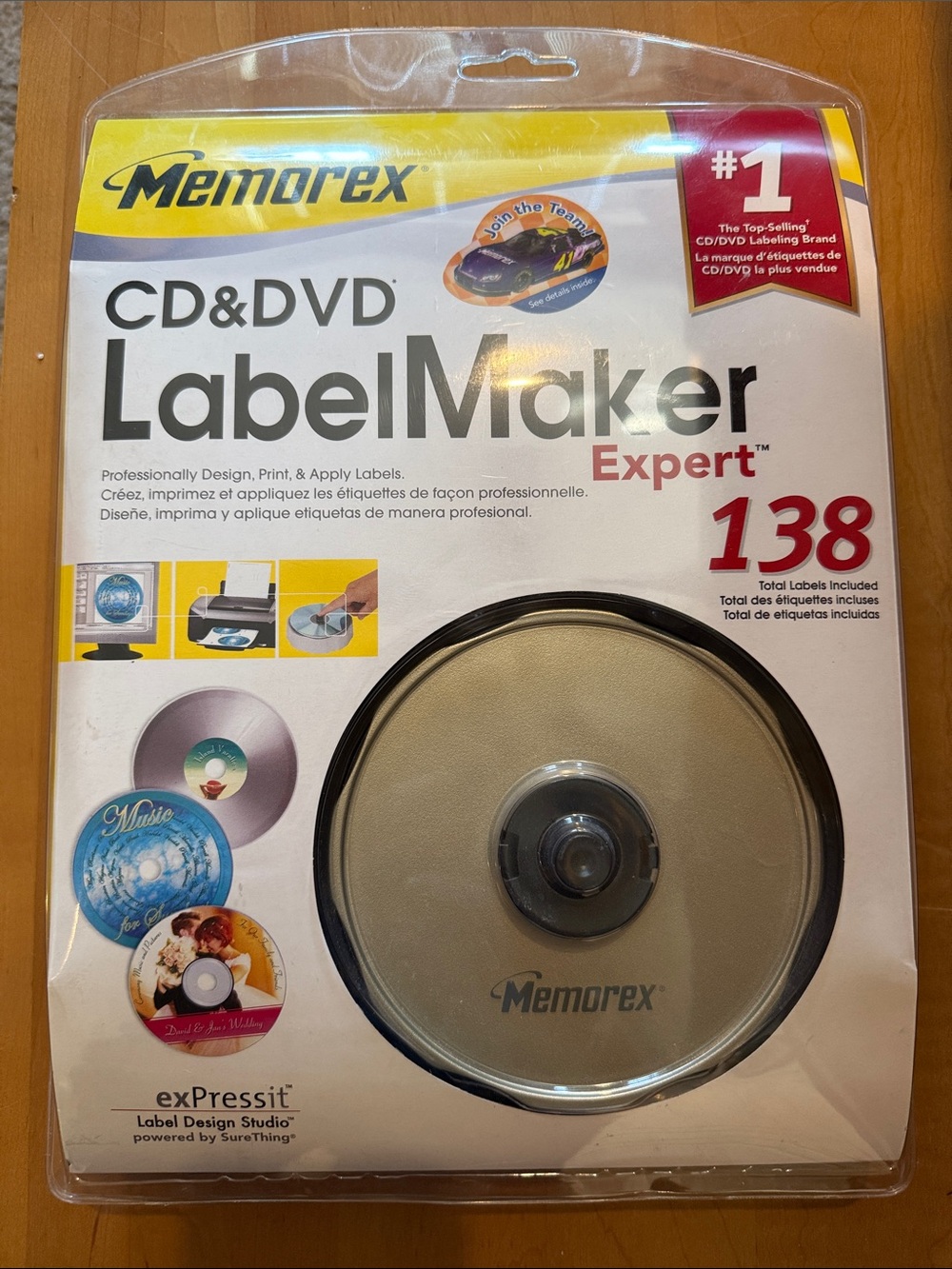Memorex CD & DVD LabelMaker Expert - White
